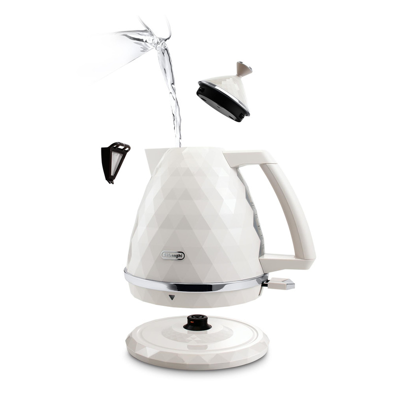 Rýchlovarná kanvica De'Longhi Brillante KBJX2001.W biela rýchlovarňa_kanvica