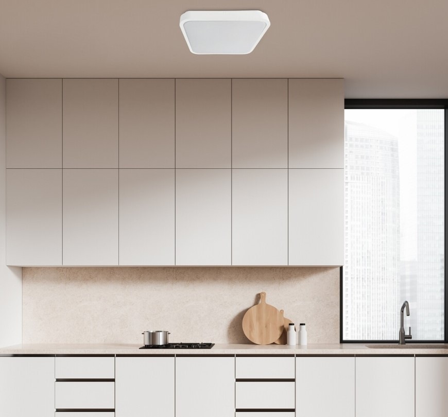 LED stropné svietidlo Rabalux ALENZO 36W, 2350 lm, stmievanie, ovládanie biele Stropné svietidlo Rabalux ALENZO 36W, 2350 lm, stmievanie, ovládanie - biele