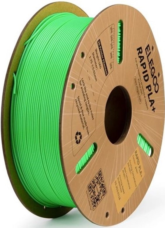 Tlačová struna Elegoo Rapid PLA+ 1,75mm - zelená