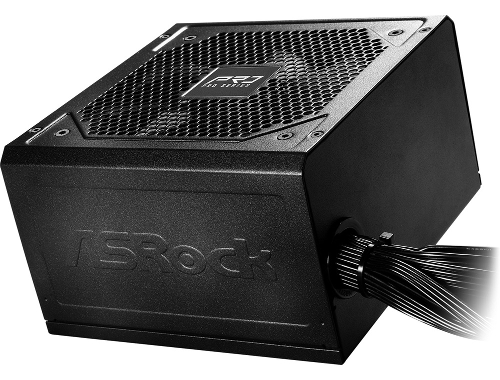 Zdroj ASRock PRO-750B, 750W, 80Plus Bronze čierny Zdroj ASRock PRO-650B, 650W, 80Plus Bronze