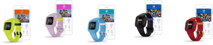 Fitness náramok Garmin vívofit junior3 ružový Garmin vívofit junior3