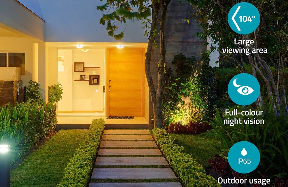 IP kamera Nedis SmartLife WIFICO22CWT biela IP kamera Nedis SmartLife WIFICO22CWT biela