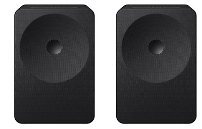 dva reproduktory Samsung HW-LS70H Studio 7 v čiernom prevedení