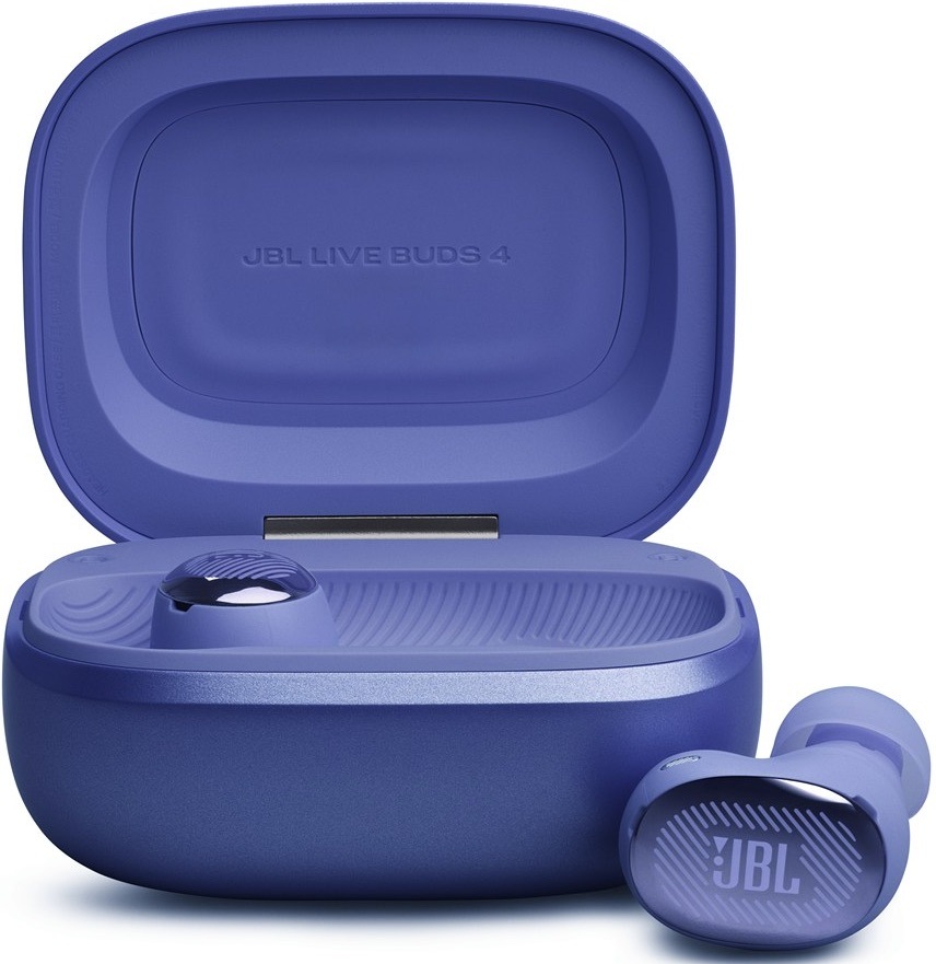 Slúchadlá JBL Live Buds4 modrá Slúchadlá JBL ponúkajú skvelú kvalitu hovorov