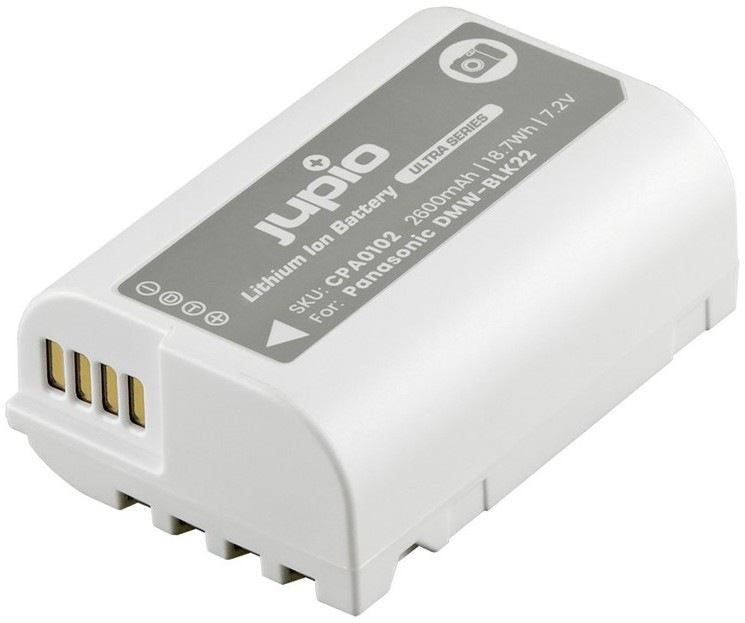 Batéria Jupio DMW-BLK22 ULTRA s kapacitou 2 600 mAh