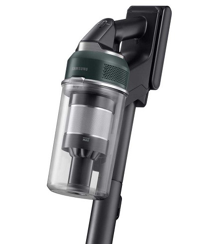 detail nádoby vysávača Samsung VS70H25WFT/GE