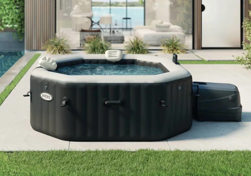 Vírivka Intex 28462 PureSpa Jet & Bubble Deluxe Vířivka Intex 28458 PureSpa Jet & Bubble Deluxe s podhlavníky