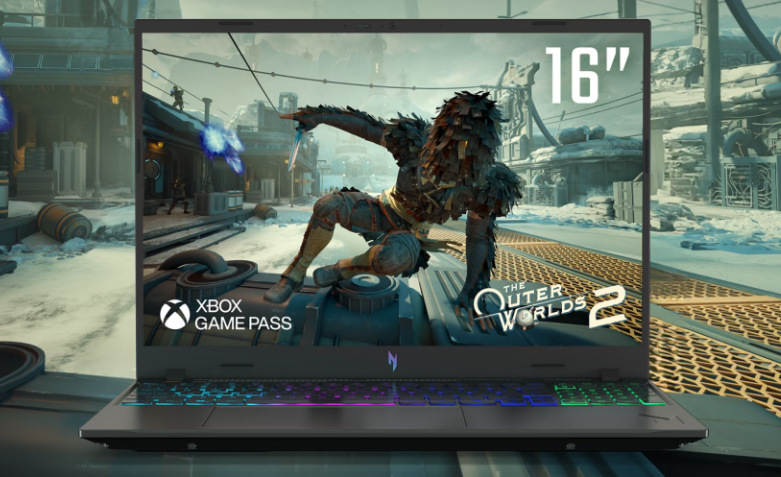 Notebook Acer Nitro V 16 (ANV16-I31-9250) čierny Acer Nitro V 16 nadchne aj nádherným 16" displejom