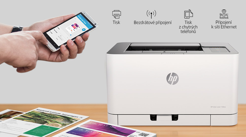 Tlačiareň laserová HP Color Laser 150nw HP Color Laser 150nw (4ZB95A#B19)