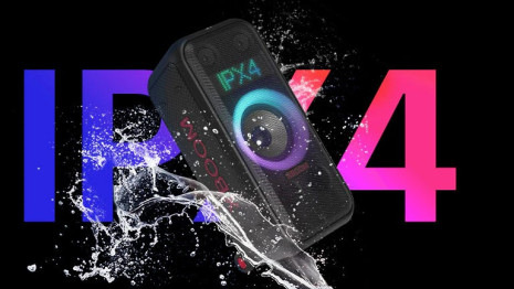 Párty reproduktor LG XL7S čierny Odolnosť proti vode LG XL7S