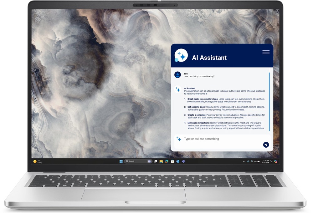 Notebook Dell Pro 16 Plus strieborný