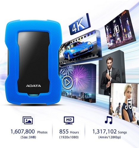 Externý pevný disk ADATA HD330 2TB červený Externý pevný disk ADATA HD330 2TB červený