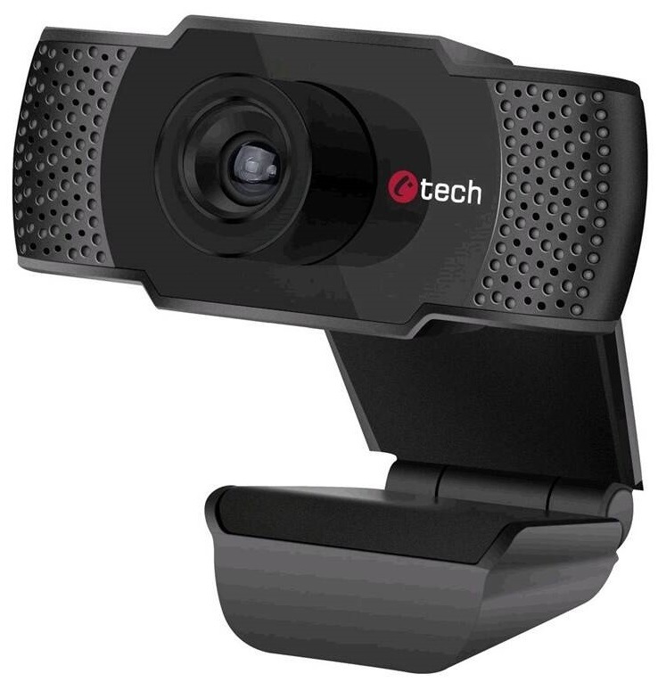 Webkamera C-Tech CAM-07HD, 720p čierna