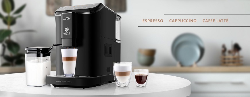Automatický kávovar ETA Nero Crema 8180 90000 čierne Automatický kávovar ETA Nero Crema 8180 90000, čierna