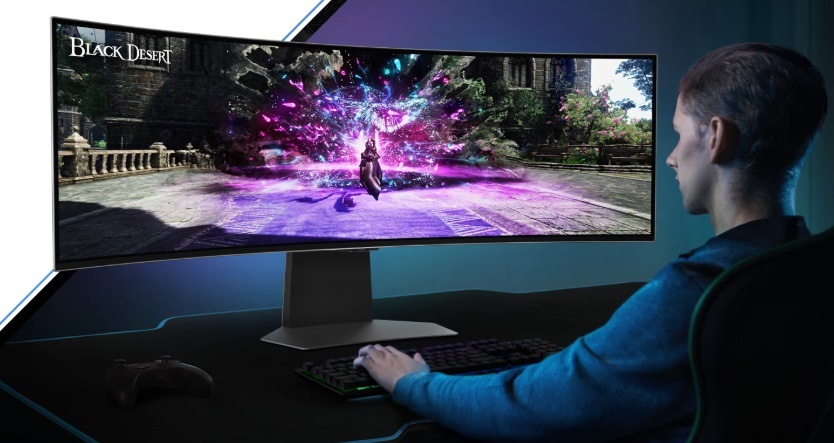 Herný monitor Samsung Odyssey OLED G9 strieborný Herný monitor Samsung Odyssey OLED G9 strieborný