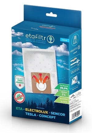 ETAFilter vrecká do vysávačov ETA, Electrolux, Sencor, Tesla, Concept