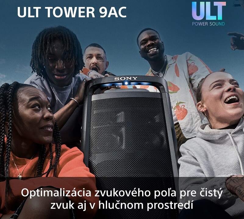 Párty reproduktor Sony ULT TOWER 9 AC čierny Párty reproduktor Sony ULT TOWER 9 AC čierny