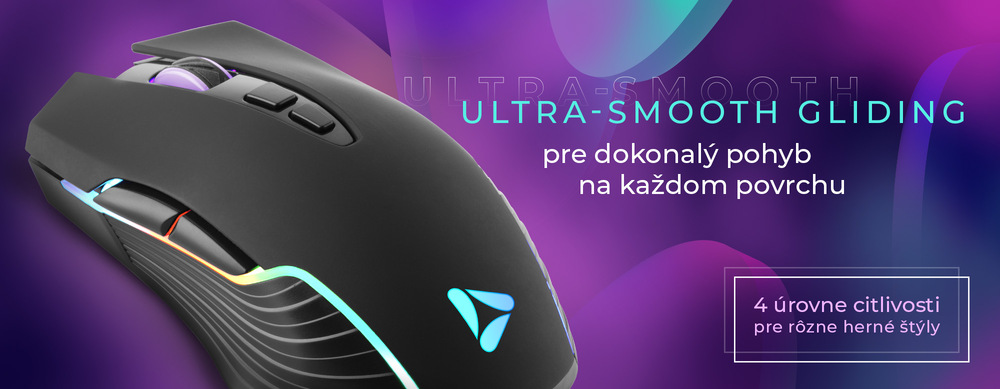 Myš DISPEL GM24B čierna Herná myš Dispel GM24B pre rôzne gaming štýly