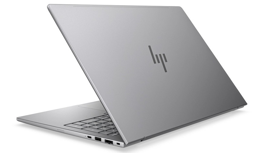 Notebook HP ZBook 8 G2a 16" strieborný Detail obrázku notebooku.