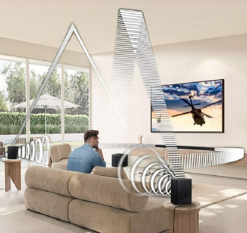 Soundbar Samsung HW-S800D čierny