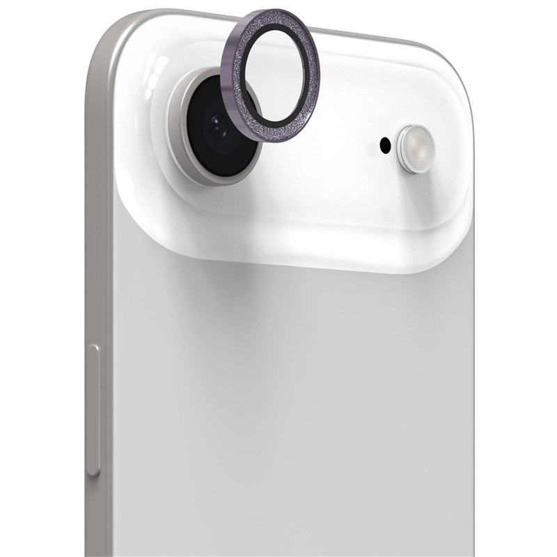 Tvrdené sklo ZAGG InvisibleShield GL (CameraRing) Glitter na Apple iPhone Air - fialové