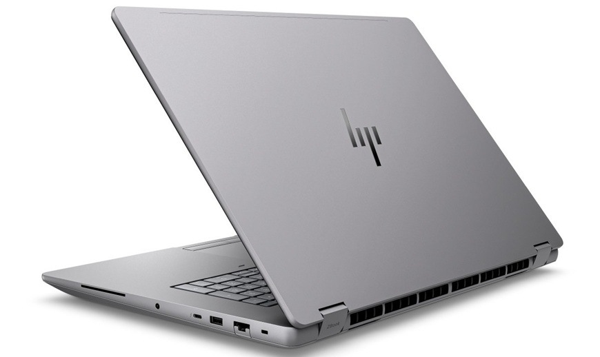 Notebook HP ZBook Fury G1i 18" sivý Detail obrázku notebooku.