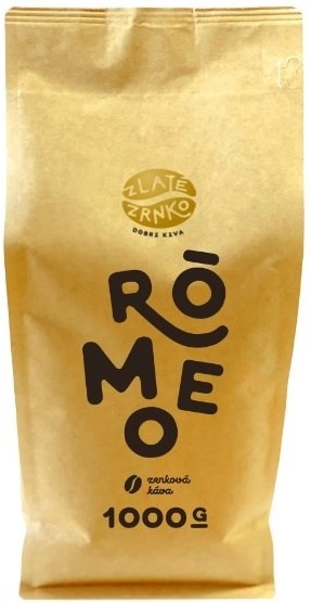 Káva zrnková Zlaté Zrnko Rómeo 1 kg