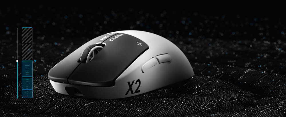 Myš Logitech G PRO X 2 Superstrike biela Ilustračná snímka myši