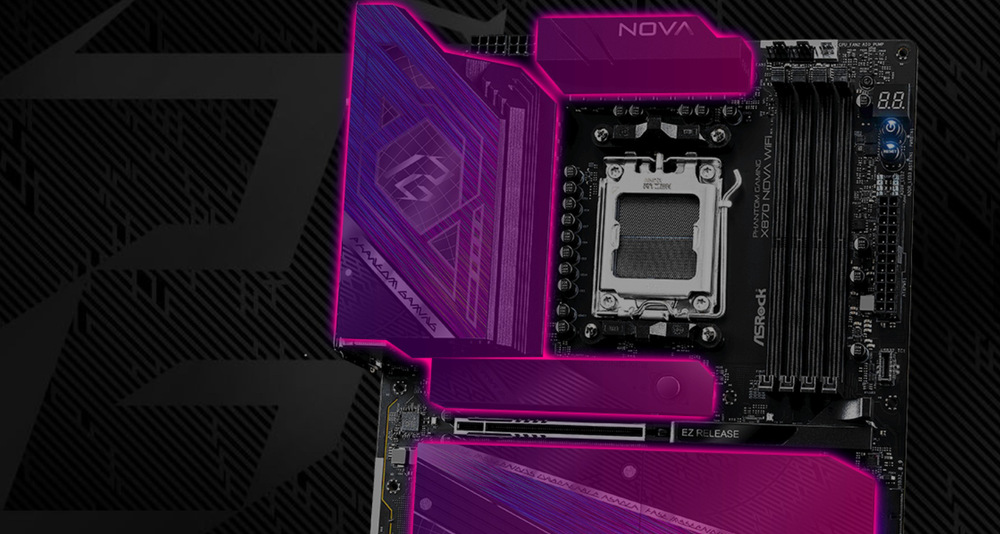 Základná doska ASRock X870 NOVA WIFI čierna Základná doska ASRock X870 NOVA WIFI prináša inteligentné chladenie