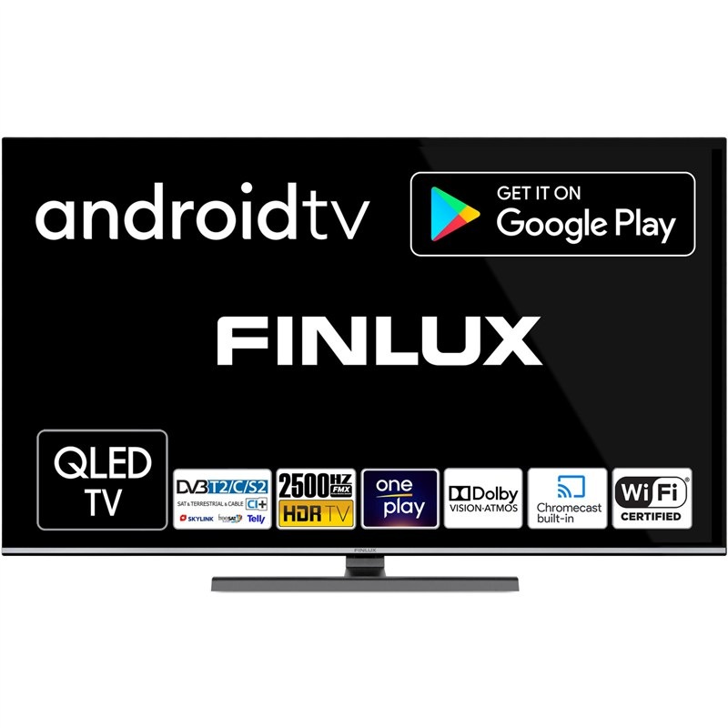 Televízia Finlux 55FQK9070, čierna farba