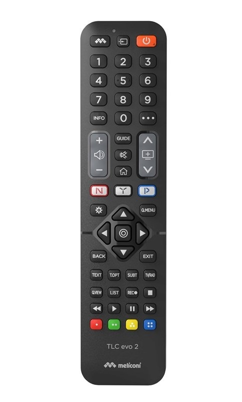 Diaľkový ovládač Meliconi TLC EVO 2 pre LG čierny