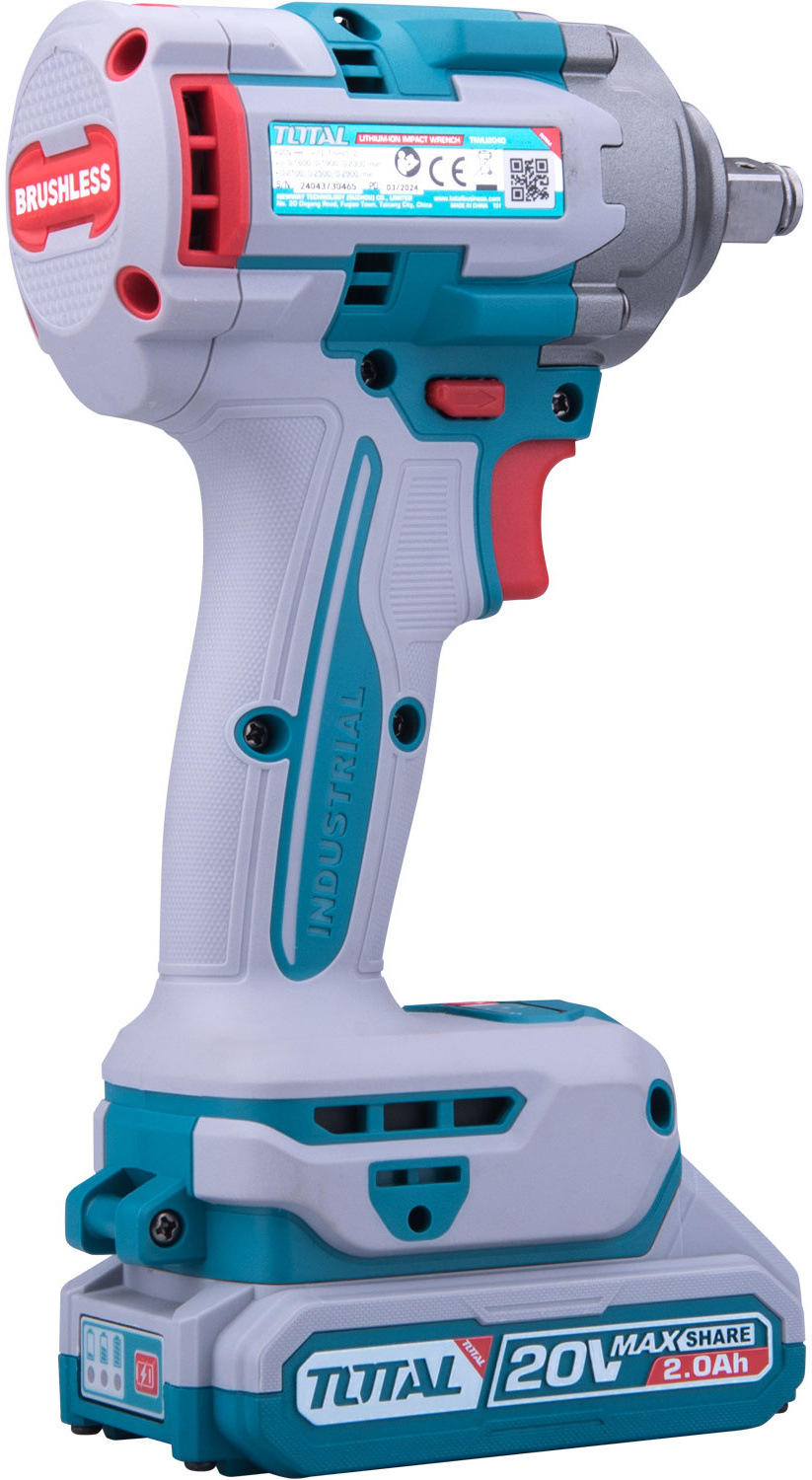 Doťahovák rázový Total tools TIWLI2040 (s batériou)