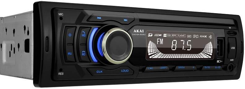 Autorádio AKAI CA016A-9008U čierne