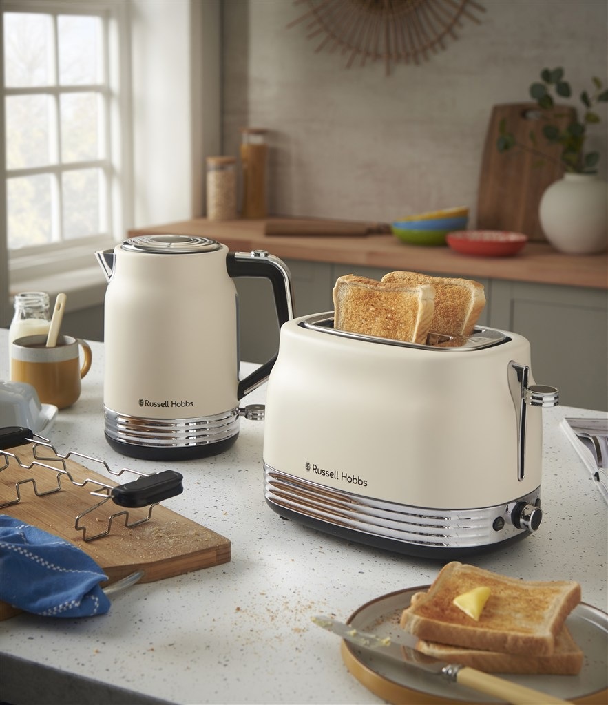 Hriankovač RUSSELL HOBBS 28650-56 Hanley Jasmine krémový Hriankovač RUSSELL HOBBS 28650-56 Hanley Jasmine krémový