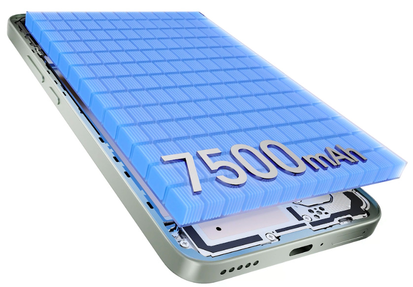 Batéria mobilného telefónu HONOR Magic8 Lite 5G s kapacitou 7 500 mAh