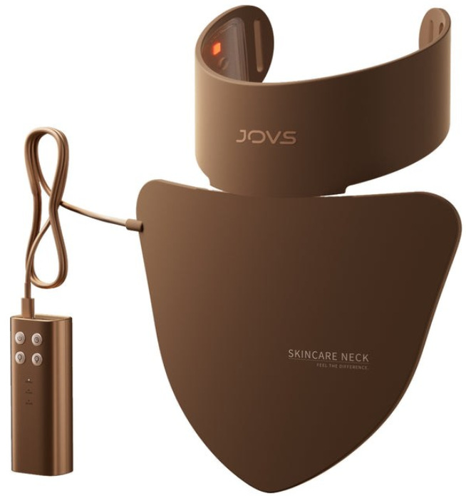 LED maska ​​JOVS JNL1, hnedá farba