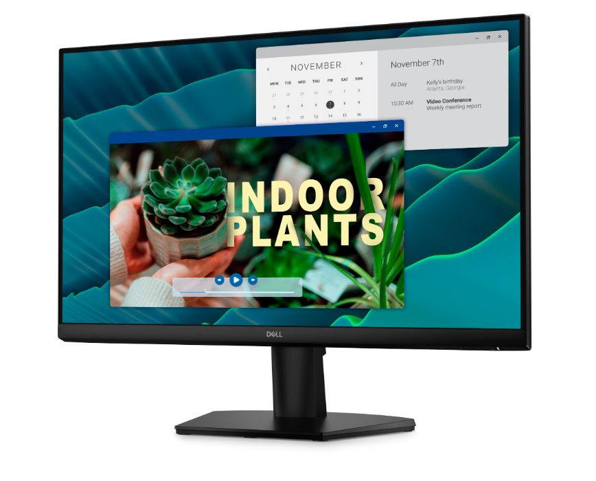 Monitor Dell SE2426H čierny Dell SE2426H prináša perfektné farby vďaka IPS panelu
