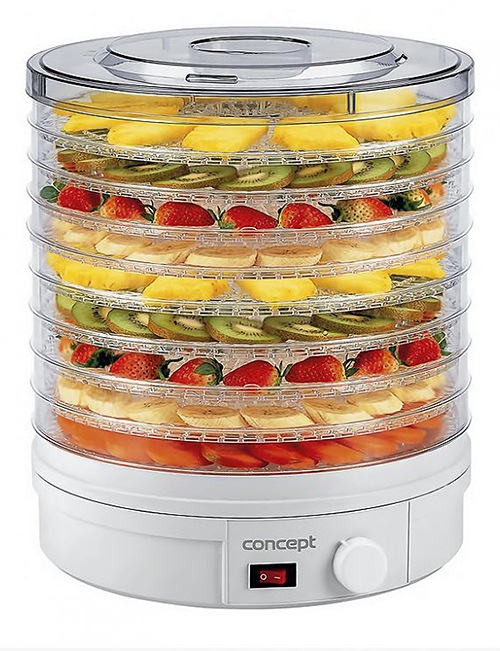 Sušička ovocia Concept SO-1020 biela Sušička ovocia Concept SO-1020 biela
