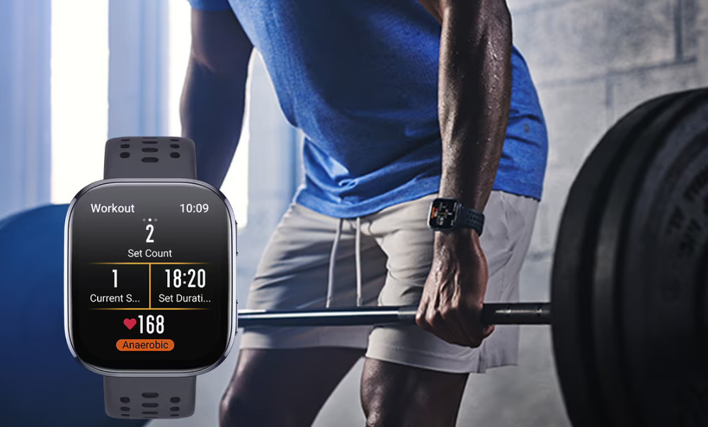 Inteligentné hodinky Amazfit Bip 6 čierne Inteligentné hodinky Amazfit Bip 6 čierne