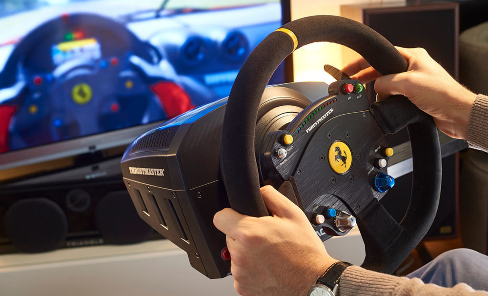 Volant Thrustmaster TS-PC Racer Ferrari 488 Challenge Edition pre PC „“