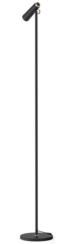 Stojacia lampa IMMAX LED TIT čierna