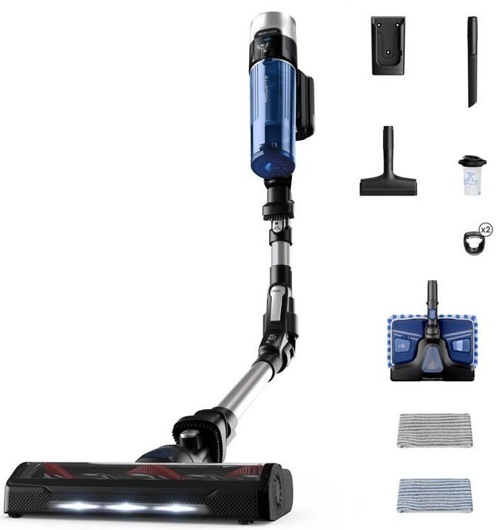 Tyčový vysávač Rowenta RH20C0WO X-Force Flex 9.60 Auto Allergy Aqua 4 v 1, 100 AW