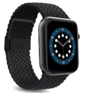 Remienok Puro LOOP pre Apple Watch 38/40/41 mm čierny