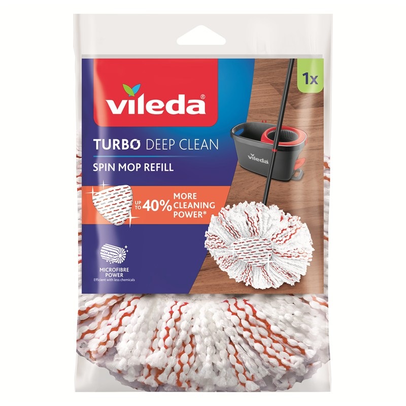 Návlek na mop Vileda TURBO Deep clean náhrada Návlek na mop Vileda TURBO Deep clean náhrada