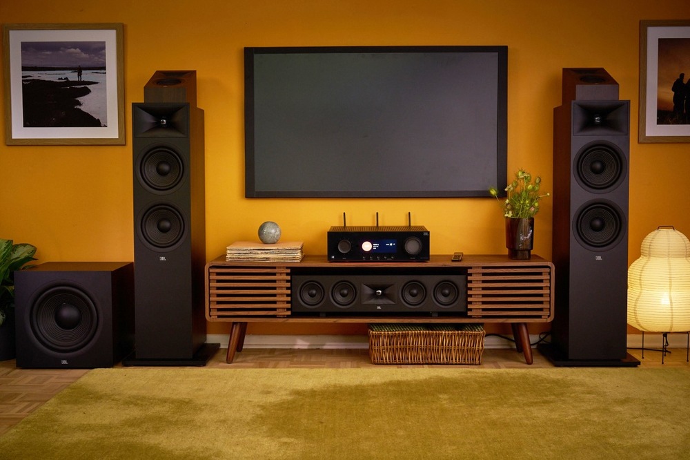 Reproduktor JBL STAGE 280F (1 ks) čierne/hnedé Reproduktor JBL STAGE 280F (1 ks) čierne/hnedé