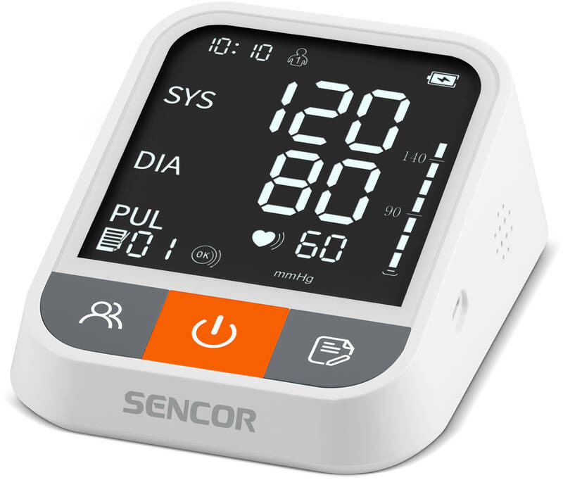 Tlakomer na pažu Sencor SBP 1500WH biely Tlakomer na pažu Sencor SBP 1500WH biely