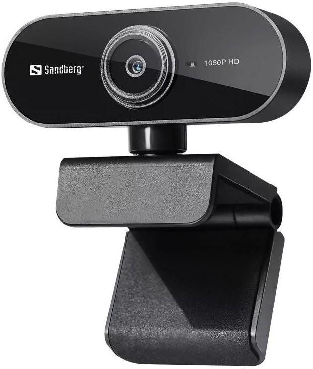 Webkamera Sandberg Webcam Flex 1080P HD čierna