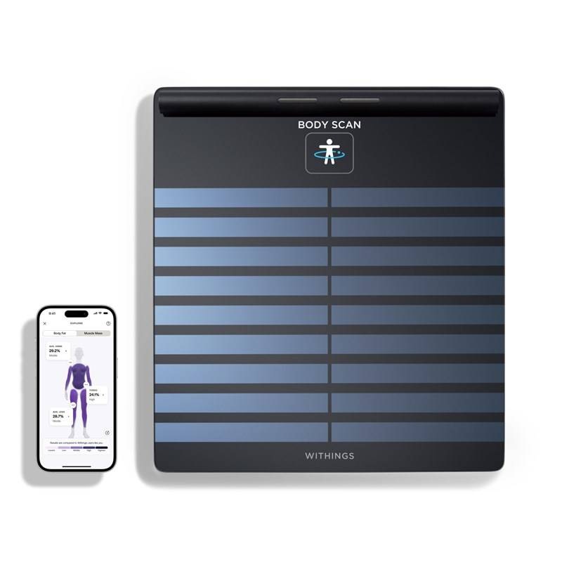 Osobná váha Withings Body Scan WBS08-Black-All-Inter