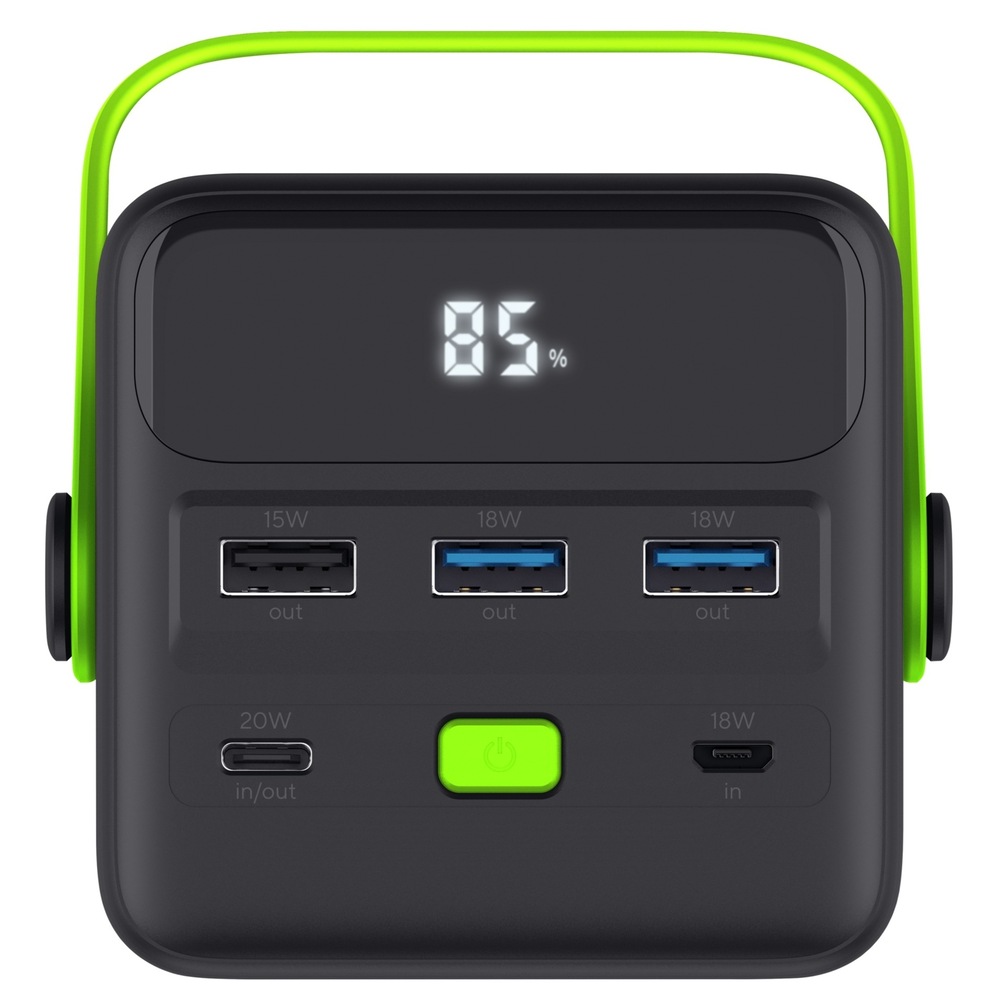 Powerbank Trust Redoh XXL, 50000 mAh čierny