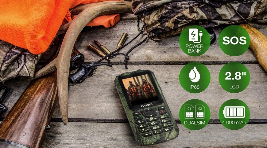 Mobilný telefón Evolveo StrongPhone Z6 zelený Mobilný telefón Evolveo StrongPhone Z6 zelený